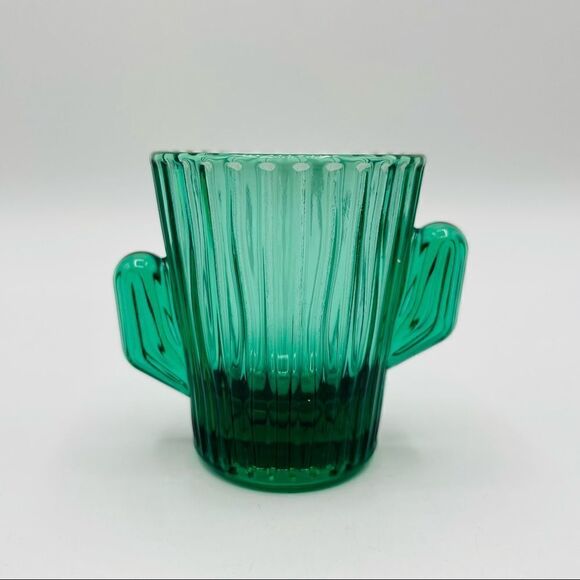Vintage Libbey Green Cactus Shot Glass - Picture 3 of 5